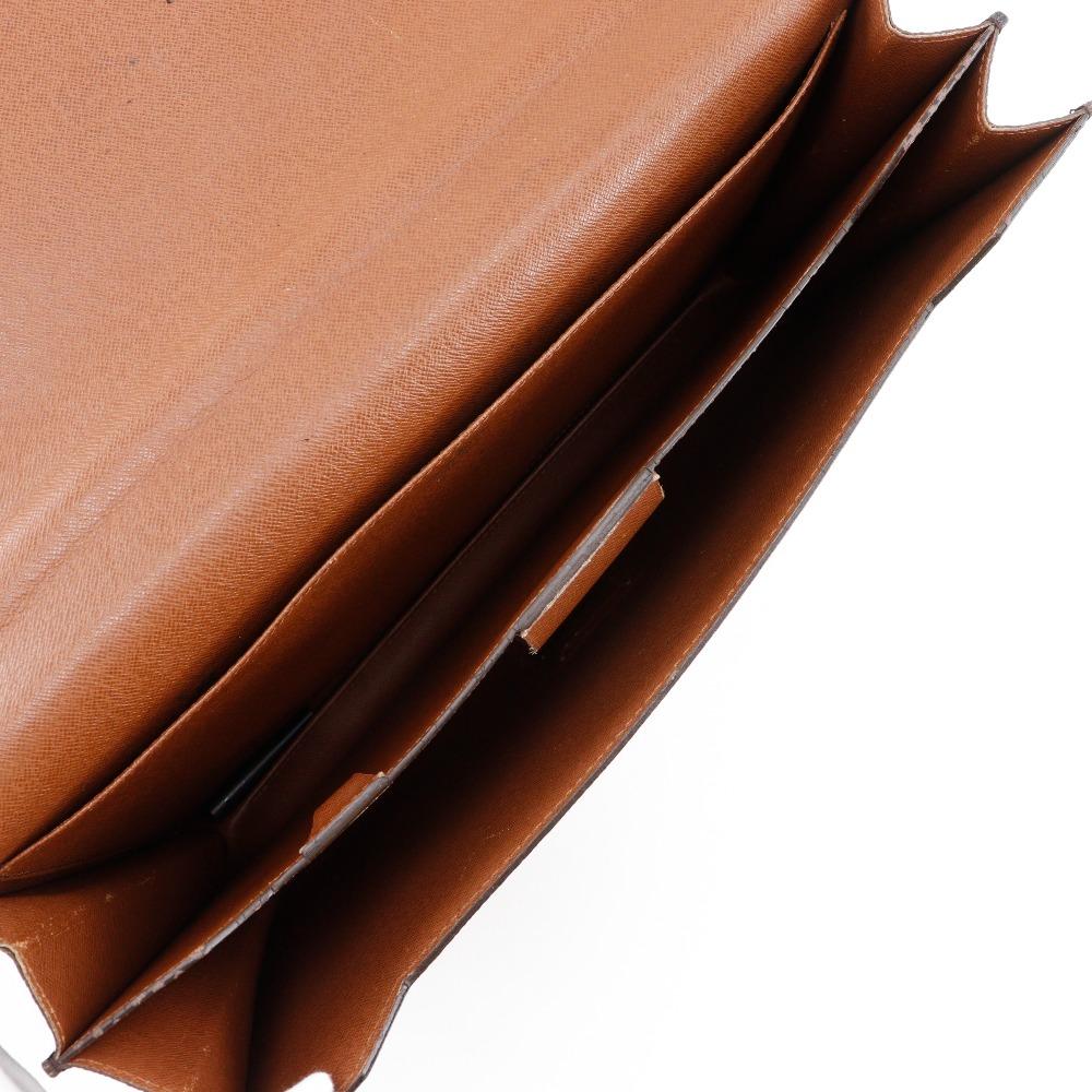 Louis Vuitton Conseiller Business Bag M53331 Briefcase Brown Monogram Canvas Mens Used