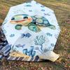 1PC Turtle Ocean Umbrella-8-Rib Reinforced, Automatic Open, Lightweight & Durable, Fashion Accessory for Outdoor, J0378