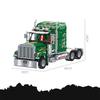 Non-Toxic Static Version Diy Trailer Truck Front Model Building Block Technical Educational Assembly Toy Bricks For Children Holidays Gifts