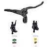 Bicycle Hydraulic Disc Brake System with Carbon Steel Pads and LightweightForged Aluminum Caliper