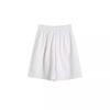 2026 Women's High Waist Slimming Ice Silk Drape Shorts: Casual, Loose, Wide-Leg, Five-Point Summer Pants