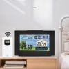 Wireless Weather Forecast Station Featuring 433MHz Remote Sensors Digital Calendar Alarm Temperature Humidity Monitor