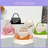 Summer Fashion Mini Shoulder Bag Pu Splicing Crossbody For Casual Wear