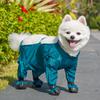 Pets Go Out with Belly and Feet, Dust Pants, Walking Dogs, Anti-dirty Clothes, Bichon Dogs, Puppies, Rain, Dog Clothes