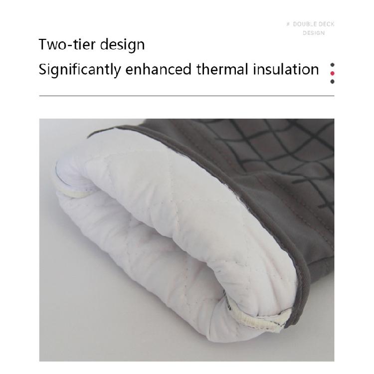 Premium Silicone Slip Pot Holders Professional Oven Mitts Kitchen Household Gift