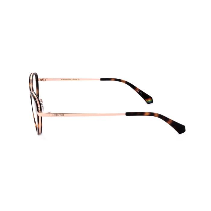 Lunettes de Vue Polaroid PLD D420 52/21/145 086 HAVANA ECO POLYAMIDE WOMAN PLD FRAME PLD D420 086 52 21 145