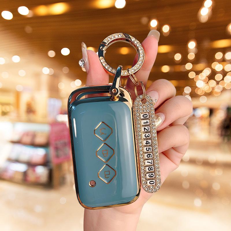 Applicable To 2022 Wuling Xingchen Car Key Cover, Jiachen Xinghui Xingyao Xingguang High-end Bag Protective Case Buckle