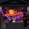 2D airplane [ ] 1 piece 2D Halloween garage decoration banner