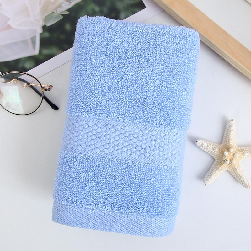 pure cotton towel, plain candy cover towel, thickened cotton towel bath towel