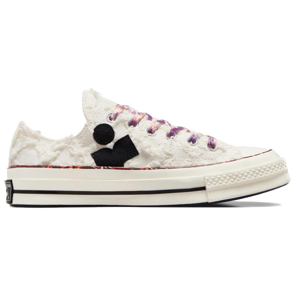 ISABEL MARANT x Converse Chuck 70 weiche und bequeme rutschfeste und verschleißfeste Low-Top-Sneaker Unisex Weiß