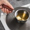 Mini Butter Warmer Pot 300ml 410 Stainless Steel Oil Milk Warmer Pan Small Saucepan for Kitchen