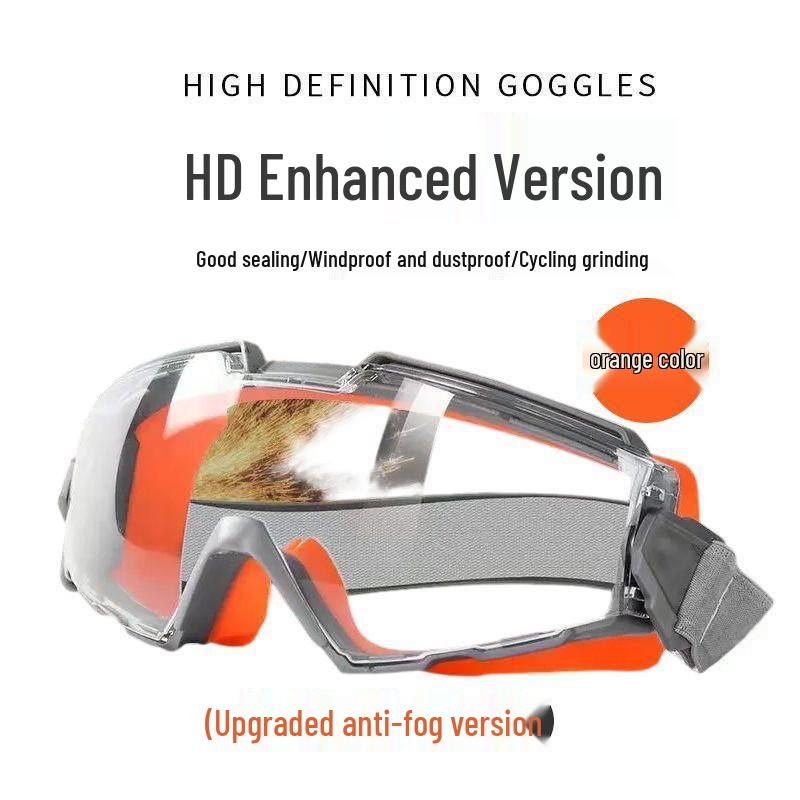 Women's Windproof UV Protection Cycling Sunglasses with Large White Transparent Frame