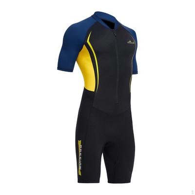 Herren Shorty Neoprenanzug 5mm Front zum Tauchen Schnorcheln Surfen