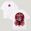 Naruto Pain T Shirt Rinnegan Akatsuki Vintage Acid Wash Streetwear Retro Anime Graphic Cotton Unisex Tees Top