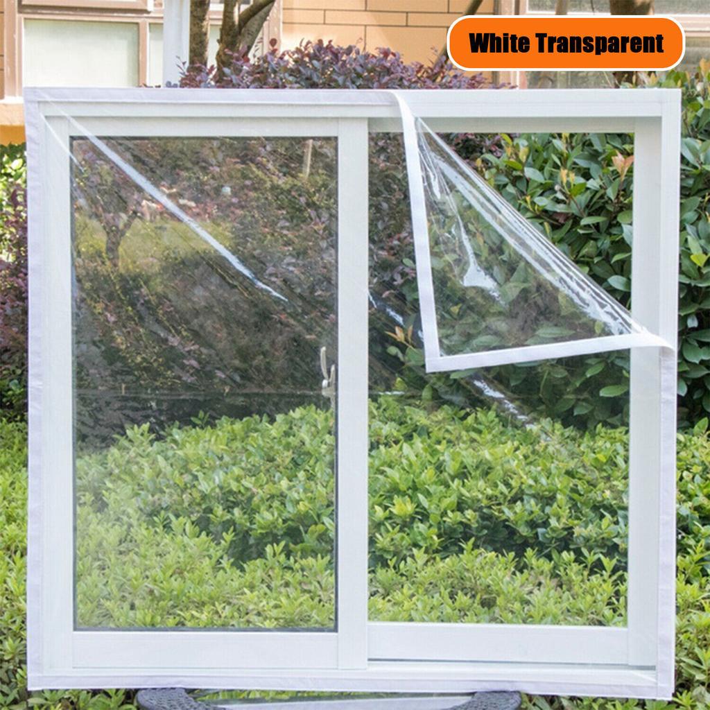 Free Cut Winter Window Seal Film Self Adhesive Thermal Insulation Film DIY Wind Guard Protective Films