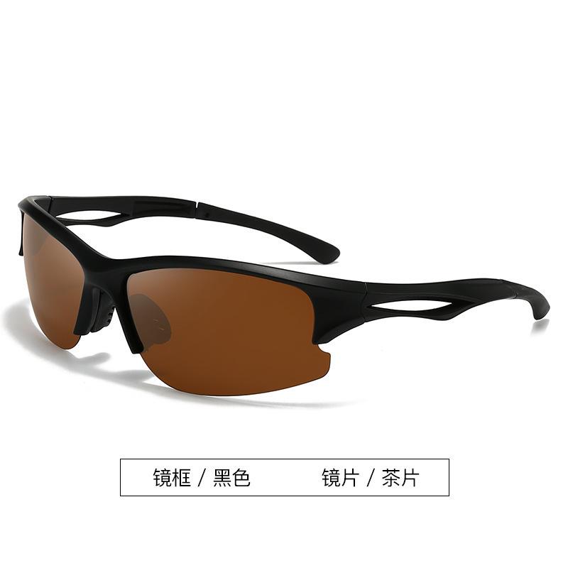 Sport-Windschutzbrille Herren- und Damen-Radfahrerbrille Außenhandelsbrillen Polarisierte Fischerei Nachtsicht Winddicht