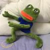 45cm Magic Expression Sad Frog Plush Toy Soft Stuffed Pillow Pepe The Sad Frog Animal Plush Doll Girls Boys Birthday GIfts Toys