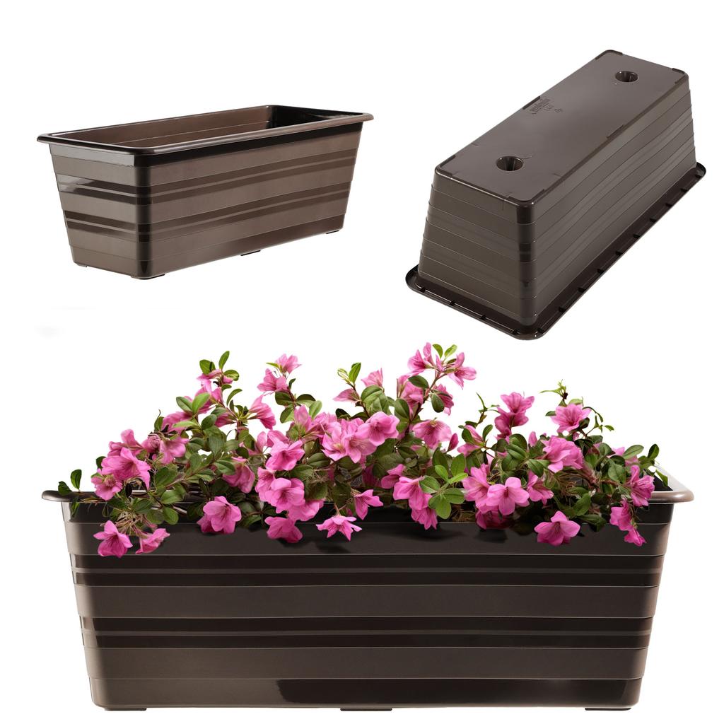 KADAX Doniczka Balkonowa 40cm Skrzynka Na Kwiaty