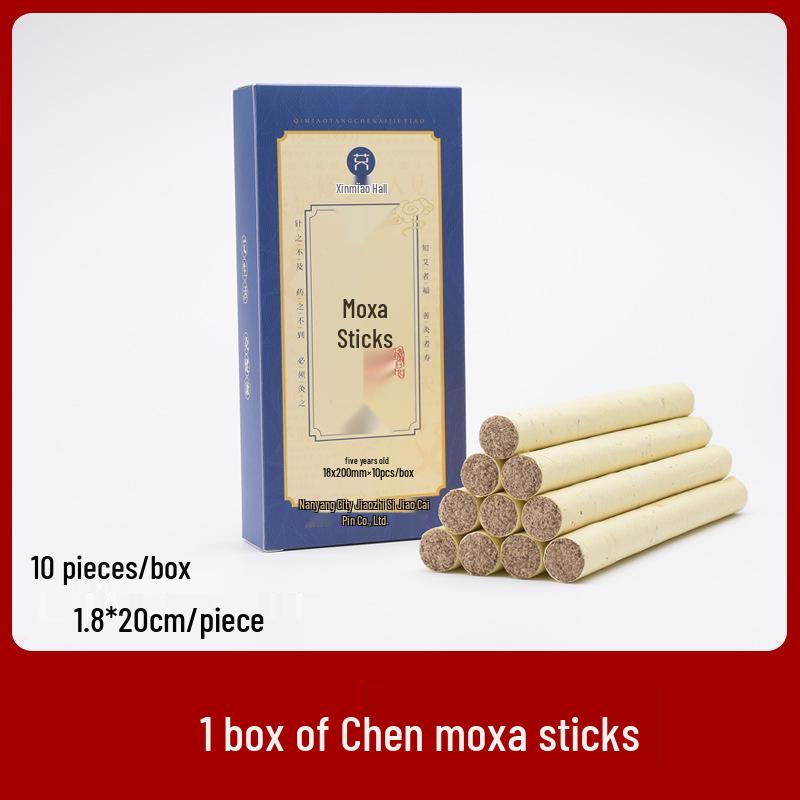 Antique Bronze Copper Moxibustion Stick for Home - Portable Moxa Box