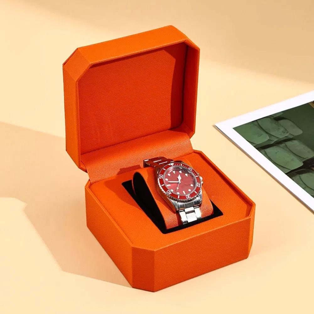 Portable Watch Storage Case Dustproof Watch Storage Box Wrist Watch Display Box  Watch Collection