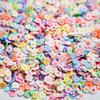 Christmas Polymer Clay Fruit Slices for DIY Nail Art and Crafts.