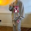 Harajuku Trendy Men's Casual Hoodie & Pants Set - Fashionable, Creative Design, Sporty Two-Piece