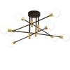 Modern Ceiling Lamp E27 Decor Home Lighting Fixture Retro Industrial Chandelier Wrought Iron Decoration Pendant Light Ceiling