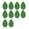 10Pcs Plant Vine Clips Green Leaf Shape Clips with Adhesive Wall Vine Clips for Climbing Plants Pothos Ivy Monstera Philodendron