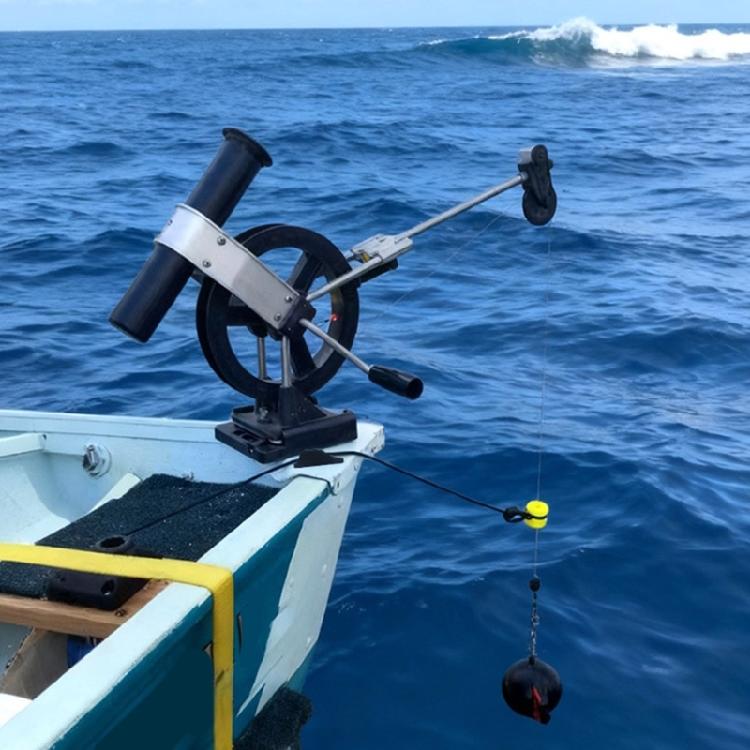 Efficient Weight Recovery System For Trolling Applications Shock Absorbing Feature Reduces Manual Effort And Risk