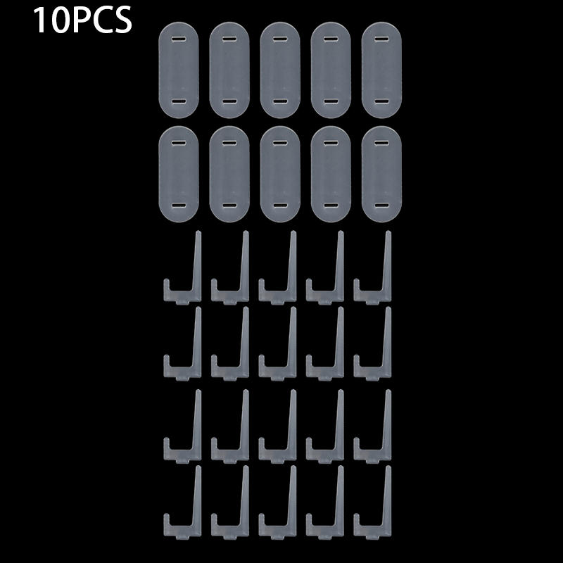 10-50PCS Acrylic Clear Stand Acrylic Easel Display Stand Multi-Functional Holder for Plate Card Commemorative Coin Collectibles Home Office Decoration