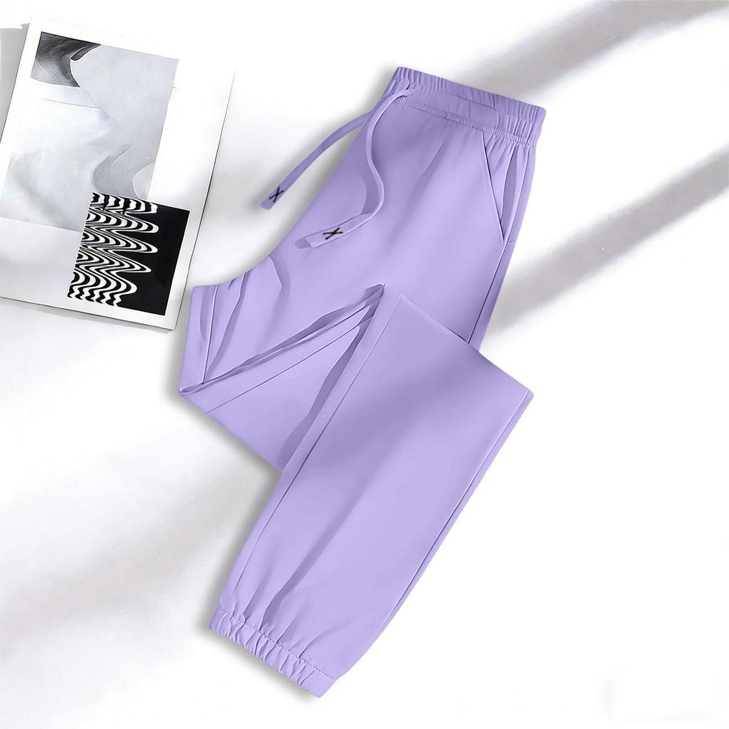 Women's Casual Straight Leg Pants Color Casual Long Pants