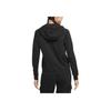 Nike Solid Logo Print Fitted Long Sleeve Zip Hoodie Women hoodies Black BV3343-010