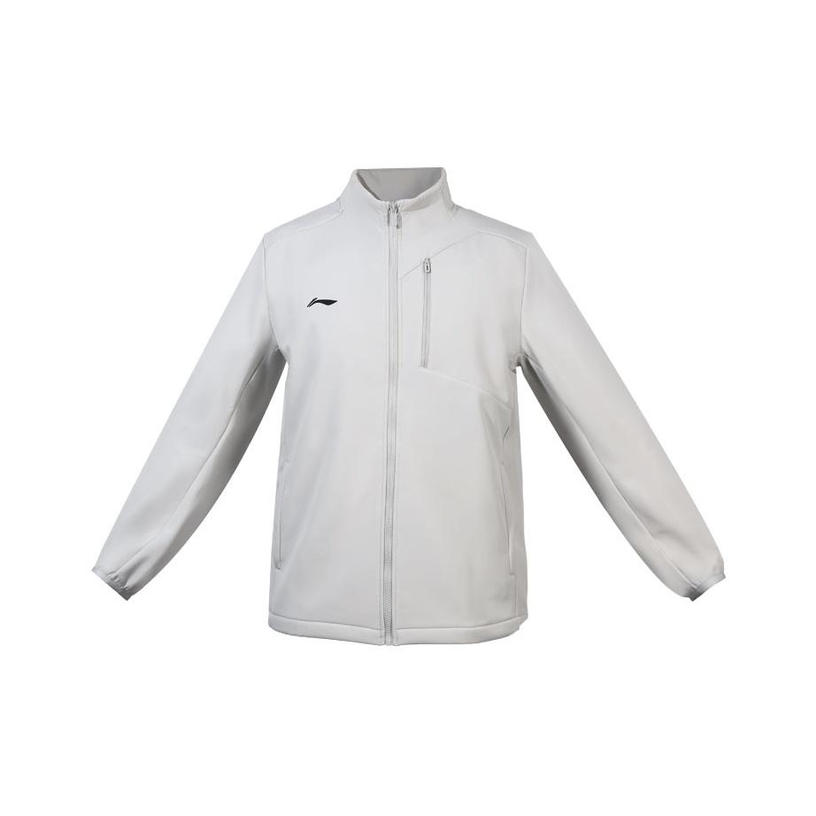 Li-Ning Sports Casual Loose Stand Collar Zipper Fleece Jacket Men Jacket ASJKA31-5