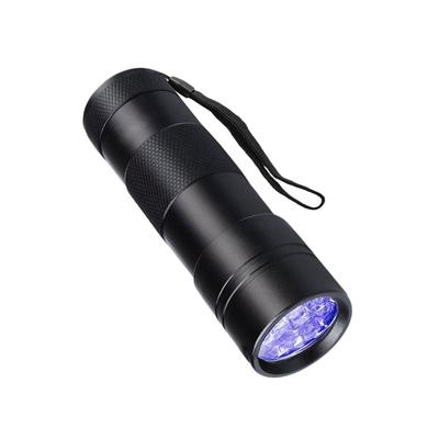Lanterna de Luz Roxa Tocha de Liga de Alumínio Antiderrapante Lâmpada Noturna Ferramenta de Iluminação de Inspeção de Detecção Dinheiro Joias Dinheiro