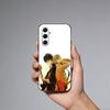 G-Given Anime Love Phone Case For Samsung Galaxy A73,A21s,A22,A31,A52,A53,A71,A41Soft Black Shell