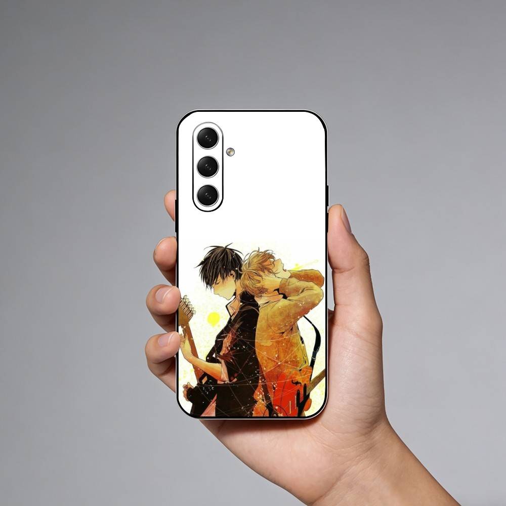 G-Given Anime Love Phone Case For Samsung Galaxy A73,A21s,A22,A31,A52,A53,A71,A41Soft Black Shell