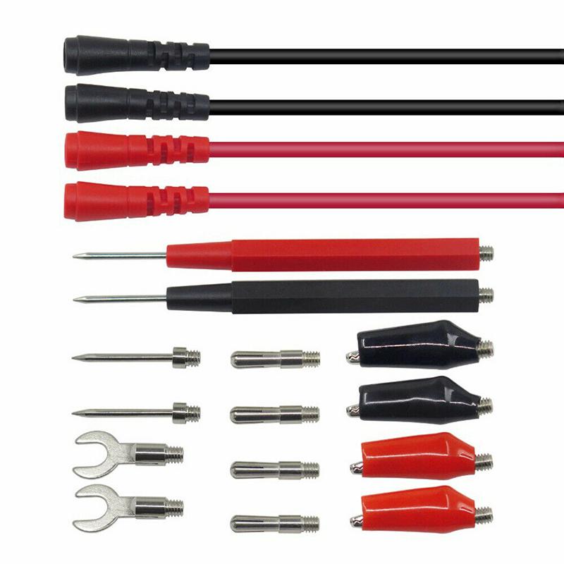 16pcs/set Multifunktions-Multimeter Sonde Testkabel Krokodilklemme Neu 16pcs/set Multifunktions-Multimeter Sonde Testkabel Krokodilklemme Neu