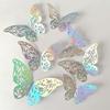 72 Colorful 3D Hollow Butterfly Stickers for Home, Party, and Wall Decoration