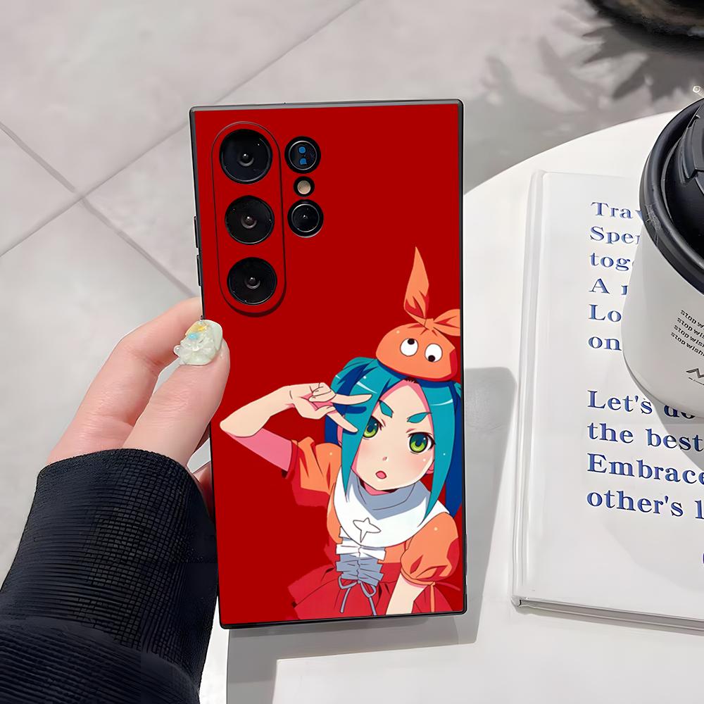 FCNB M Monogatari Yotsugi Ononoki Phone Case For Samsung S26 Ultra S25 Edge Ultra S23 S22 S21 S20 Ultra Plus S24 Fe Cover