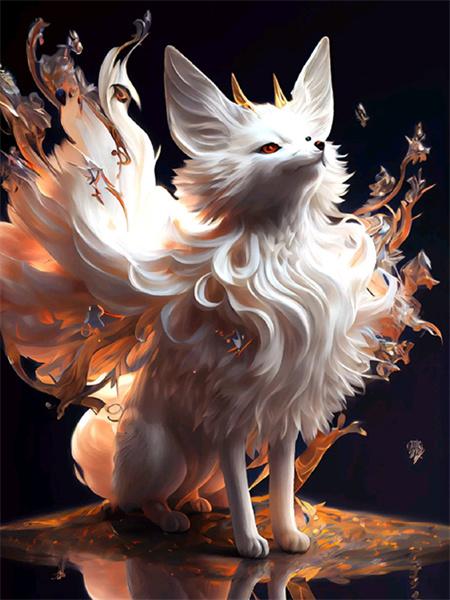 5D Diamond Painting New Arrivals Fox Mosaic Embroidery Animal Fantasy Full Square Round Home Decor