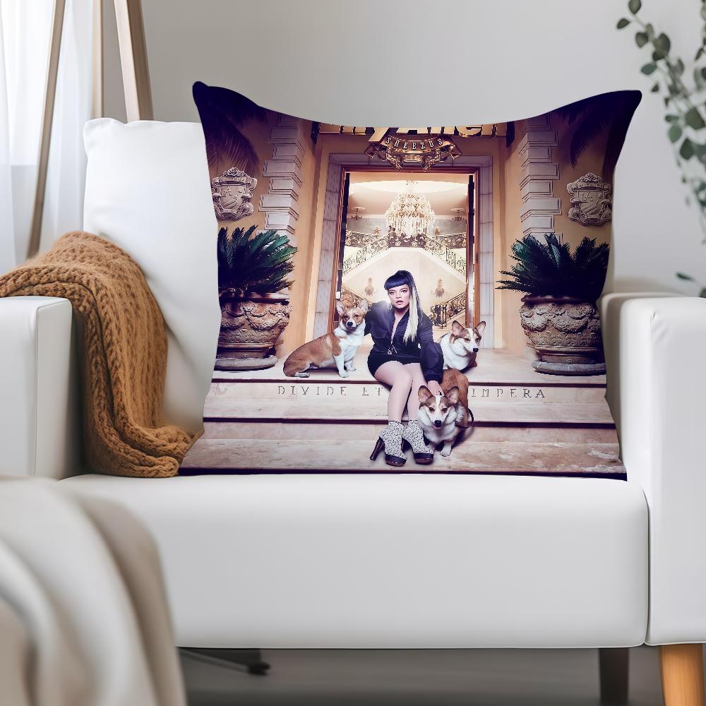 Singer Lily Allen West End Girl Pillow Case Applicable Space For Guest Rooms Interiors Cars Office House Decoration