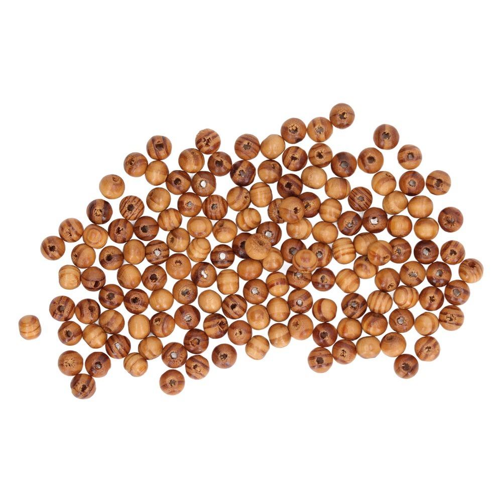 

800pcs 8mm Wooden Beads Round Wooden sphere Bulk Rosewood Beads DIY Crafts