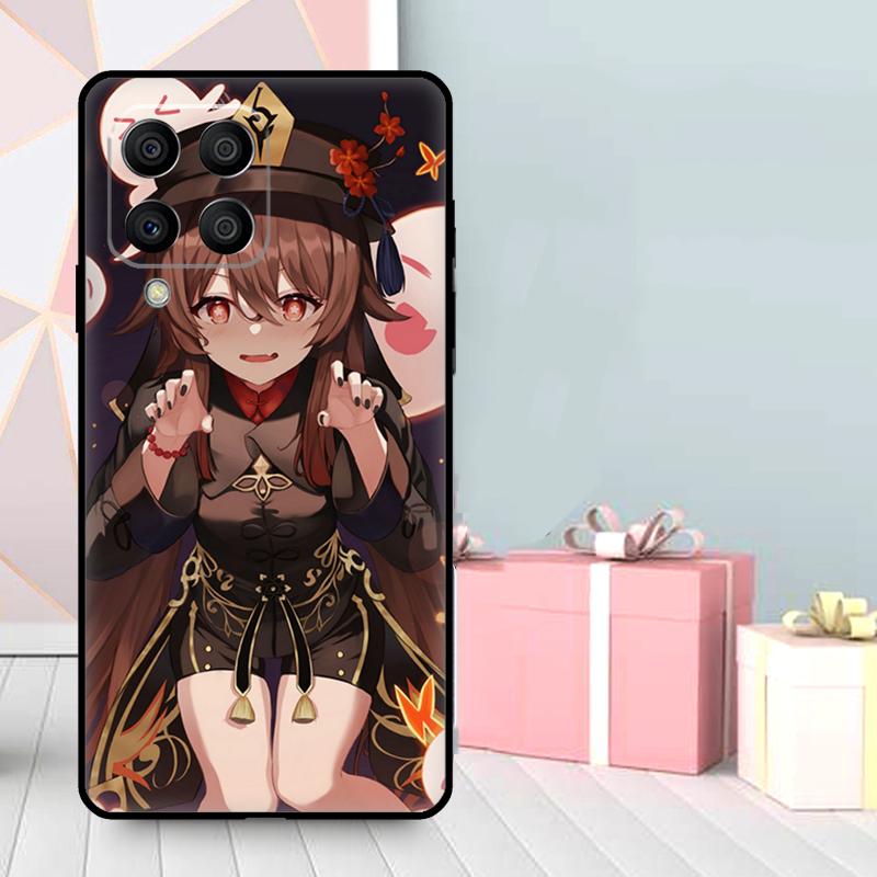 Hu Tao Genshin Impact Case For Samsung Galaxy M35 M56 M12 M06 M32 M52 M55 M15 M11 M13 M14 M16 M36 M31 M53 M34 M54
