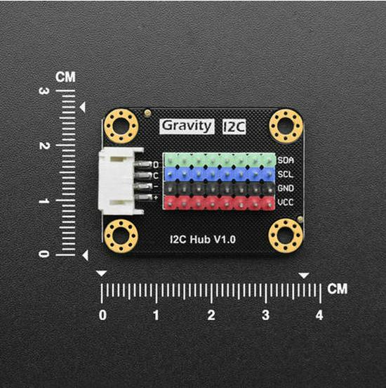 Gravity: I2C Hub Module for Multi-I2C Device Controller Connection