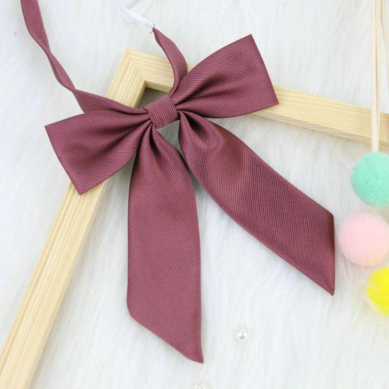 School Uniform Collar Flower With Satin Ribbon For Girls And Teens