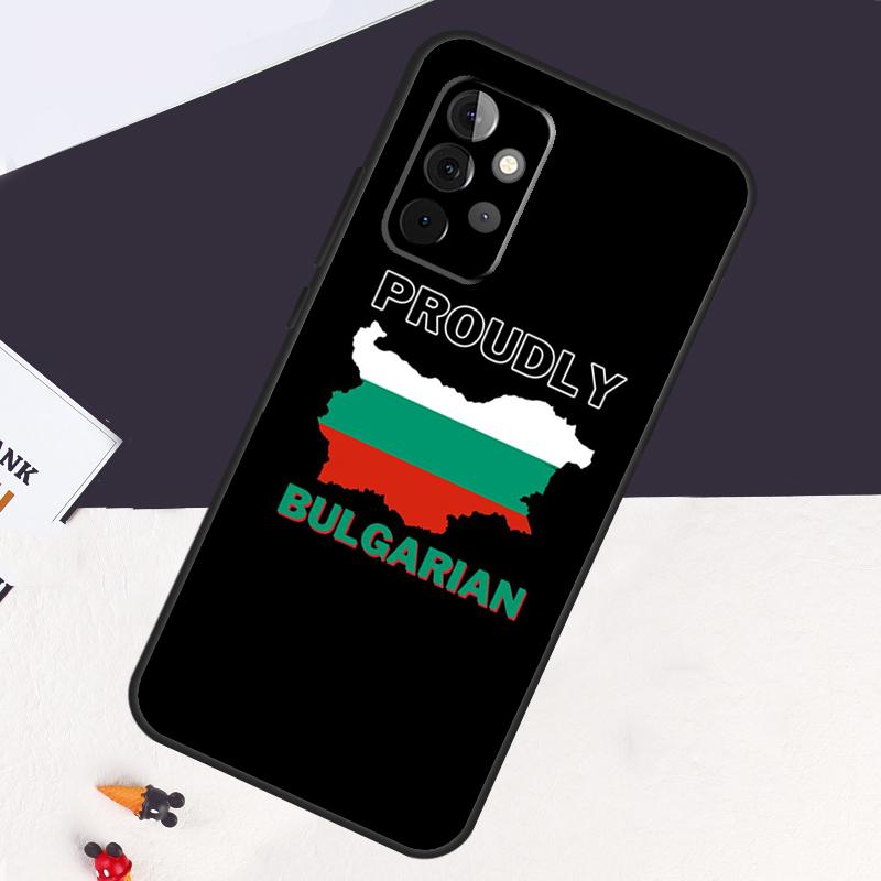 Bulgarije Vlag Paspoort Kaarthouder Voor Samsung Galaxy A54 A34 A14 A52S A12 A22 A32 A52 A50 A51 A71 A13 A53 A33 Hoesje