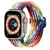 Braided Loop Strap for Apple Watch Band 44mm 40mm 49mm 45mm 41mm 46mm 42 38mm Nylon Bracelet iWatch Series Ultra 10 9 8 7 6 5 SE