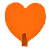 1 PC Love Stainless Steel Adhesive Hook Single Hook Clothes Hook Strong Hook