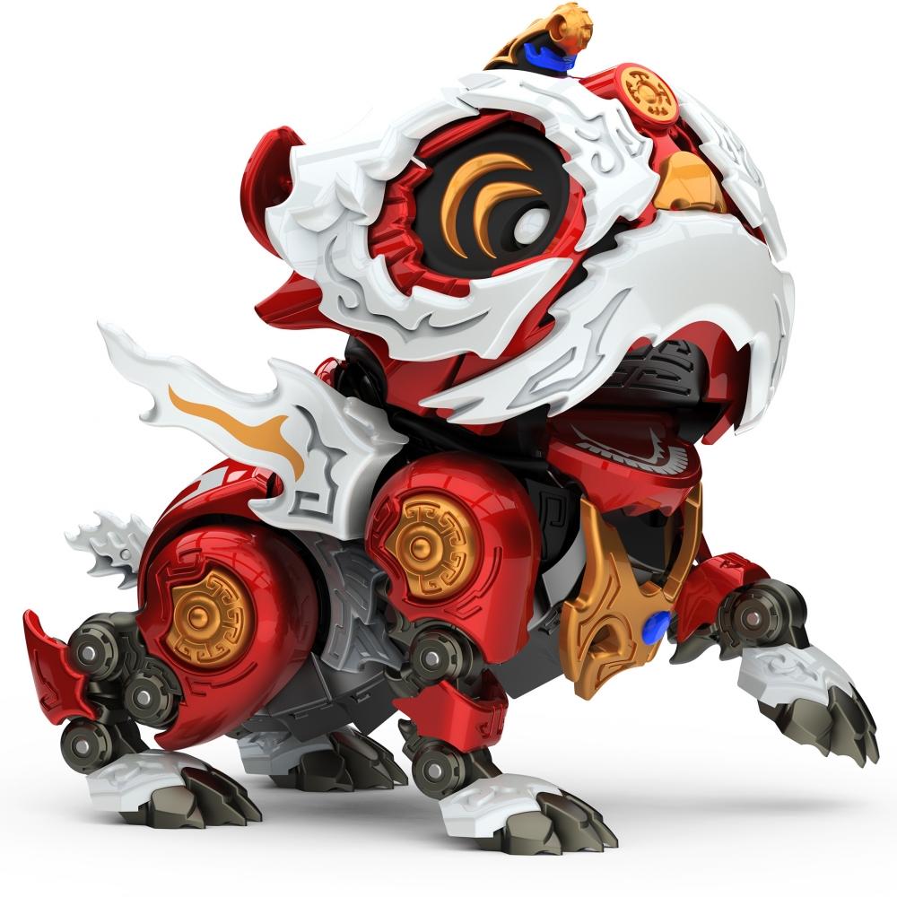 

Null Xws 0001 Lion Dance Red Alloy Movable Figure