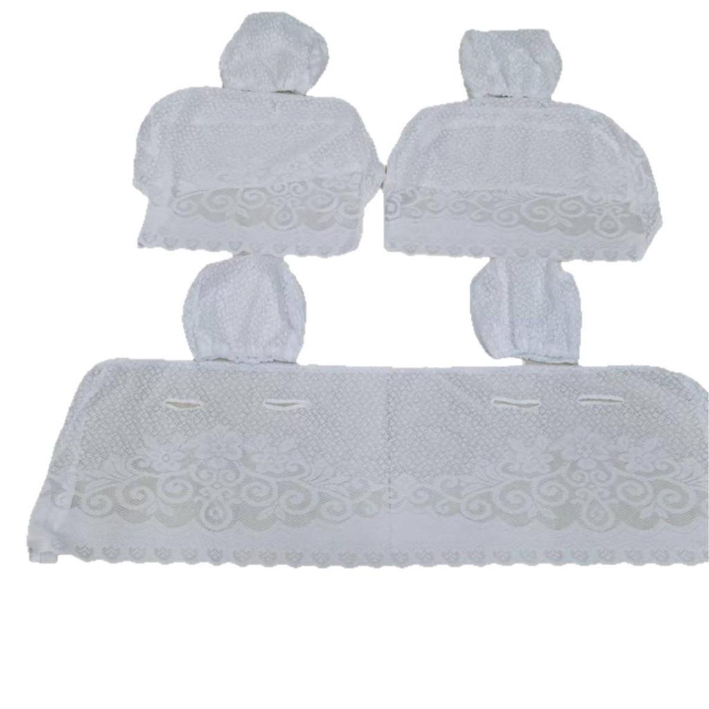 Toyota Corolla Lace Car Seat Cover – High-Grade, Stain-Proof, Breathable, Half-Cover for Car Modification